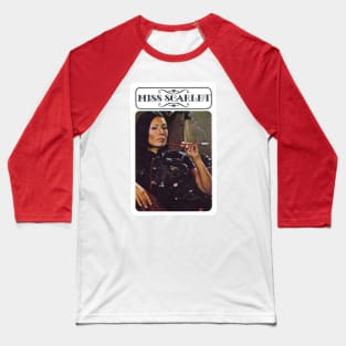 Miss Scarlet Green - Clue Murder Suspect Card! T-Shirt T-Shirt Baseball T-Shirt